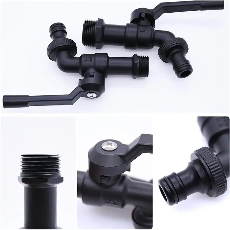 AB46-Outdoor Water Tap 1/2 Inch Tap Garden Ball Valve With Hose Connection Frost-Proof Design