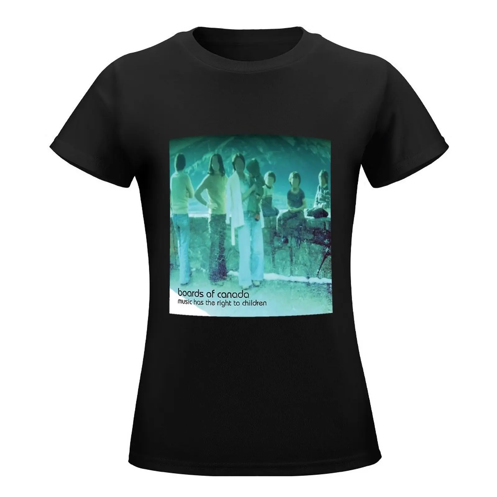 Boards Of Canada Music Has The Right To Children T-Shirt sweat vintage Women tops