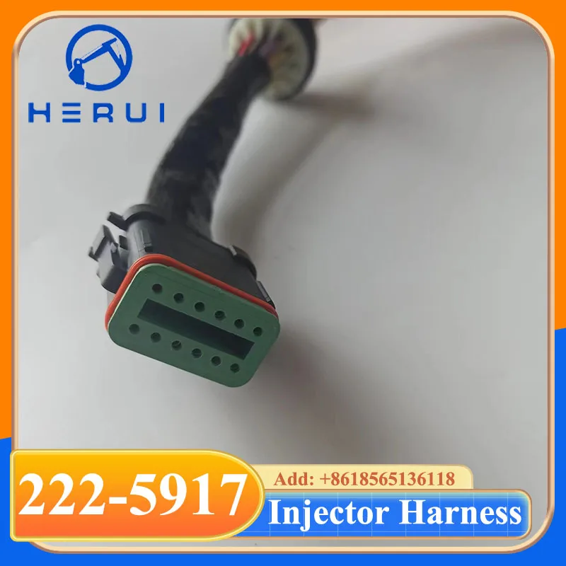 Hot Sale C7 Fuel Injector Wiring Harness 222-5917 2225917 For Caterpillar CAT 245D 325D 329D Wire Harness