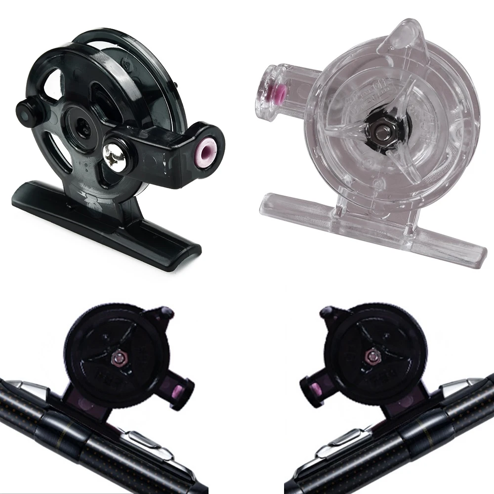 Portable Mini Fly Fishing Reel 45#/55# Carp Winter Ice Fishing Raft Wheel Spool or 1pc 60/62/65cm Ice Fishi Rod Pesca Tackle