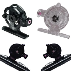 Portable Mini Fly Fishing Reel 45#/55# Carp Winter Ice Fishing Raft Wheel Spool or 1pc 60/62/65cm Ice Fishi Rod Pesca Tackle