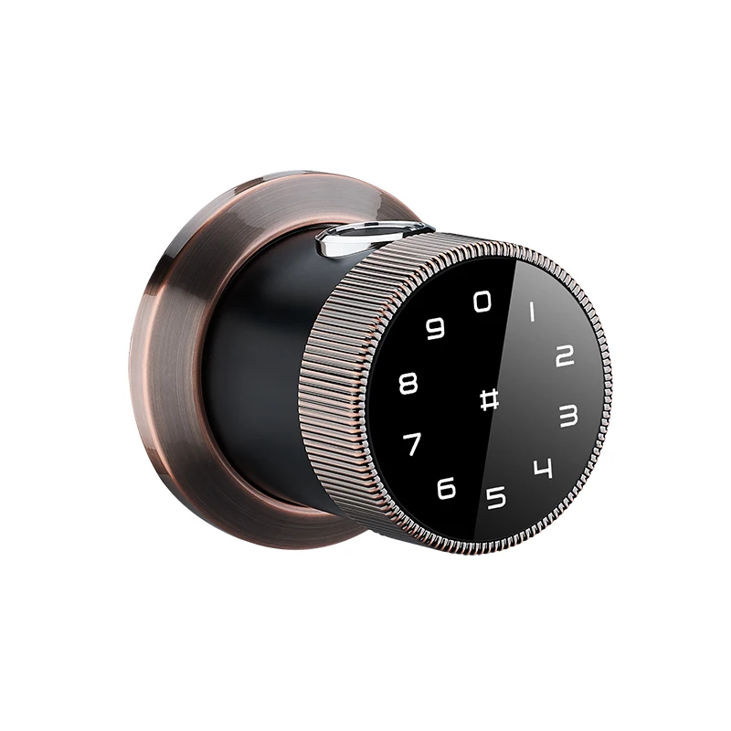 

Smart Fingerprint Door Lock Digital Keyboard RFID Card Password Security Combination Knob Lock For Home Office