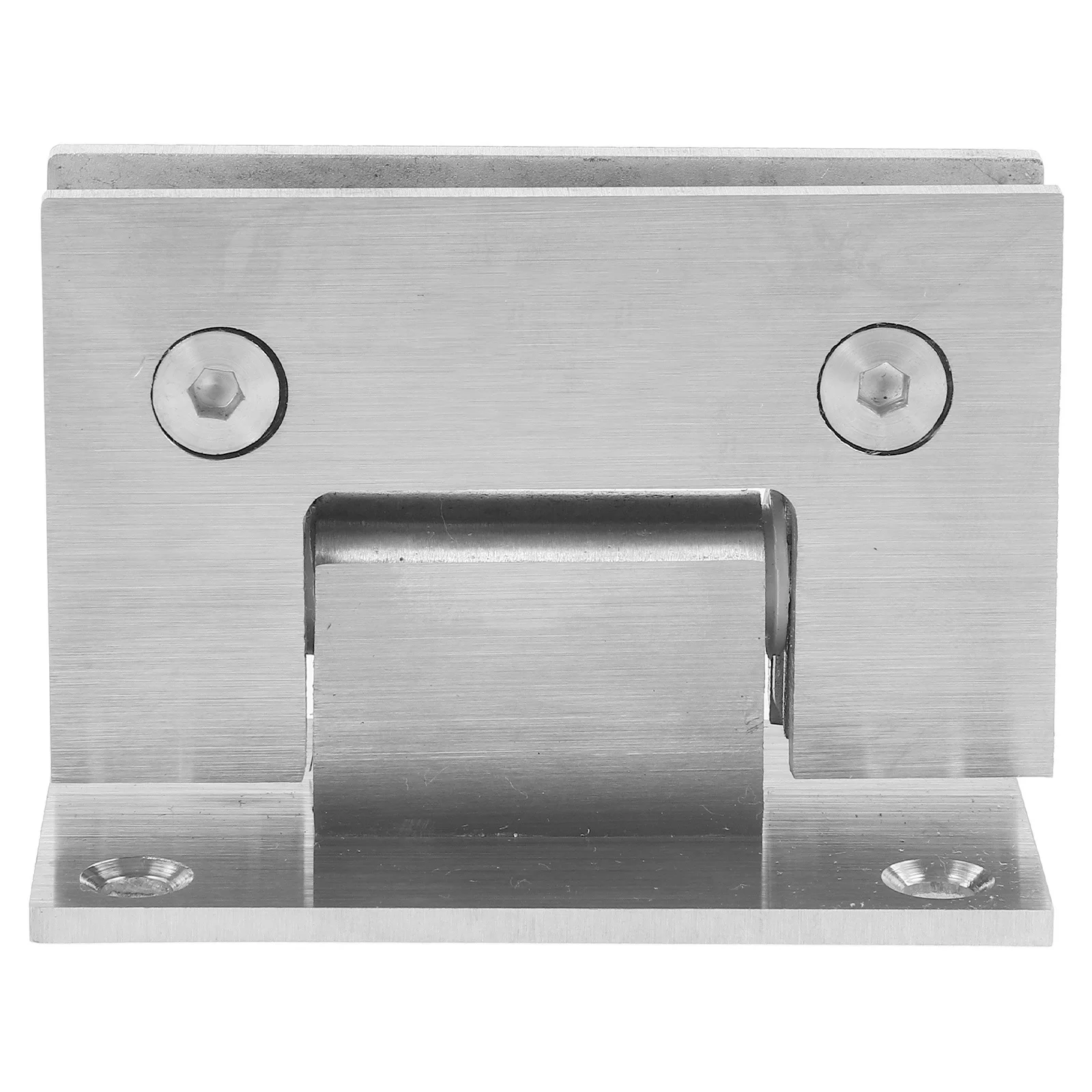 

1Set Stainless Steel Bathroom Glass Clamp 90 Degree Frameless Shower Door Hinge Heavy Duty Glass Door Hardware
