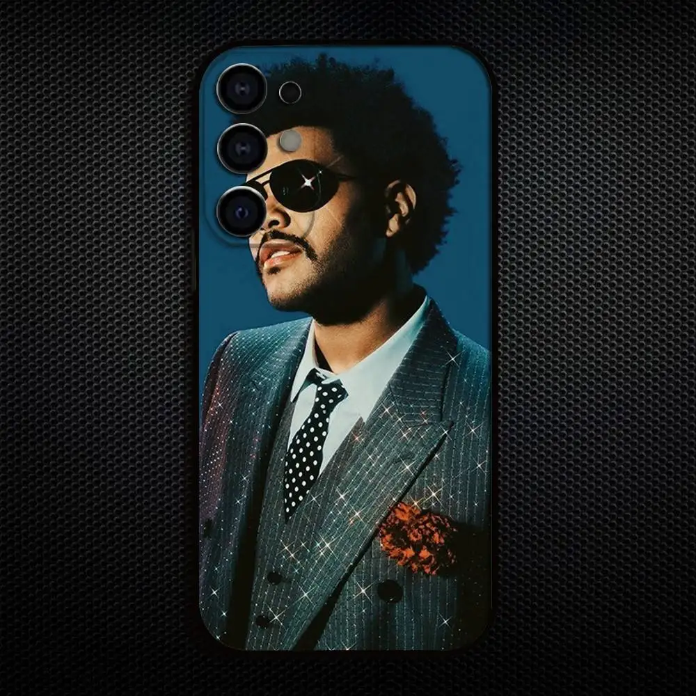 Sänger T-The W-Weeknd X-XO Handyhülle für Samsung S25, S24, S21, S22, S23, S30, Ultra, S20, Plus, Fe, Lite, Note, 10,9,5G, schwarze Hülle