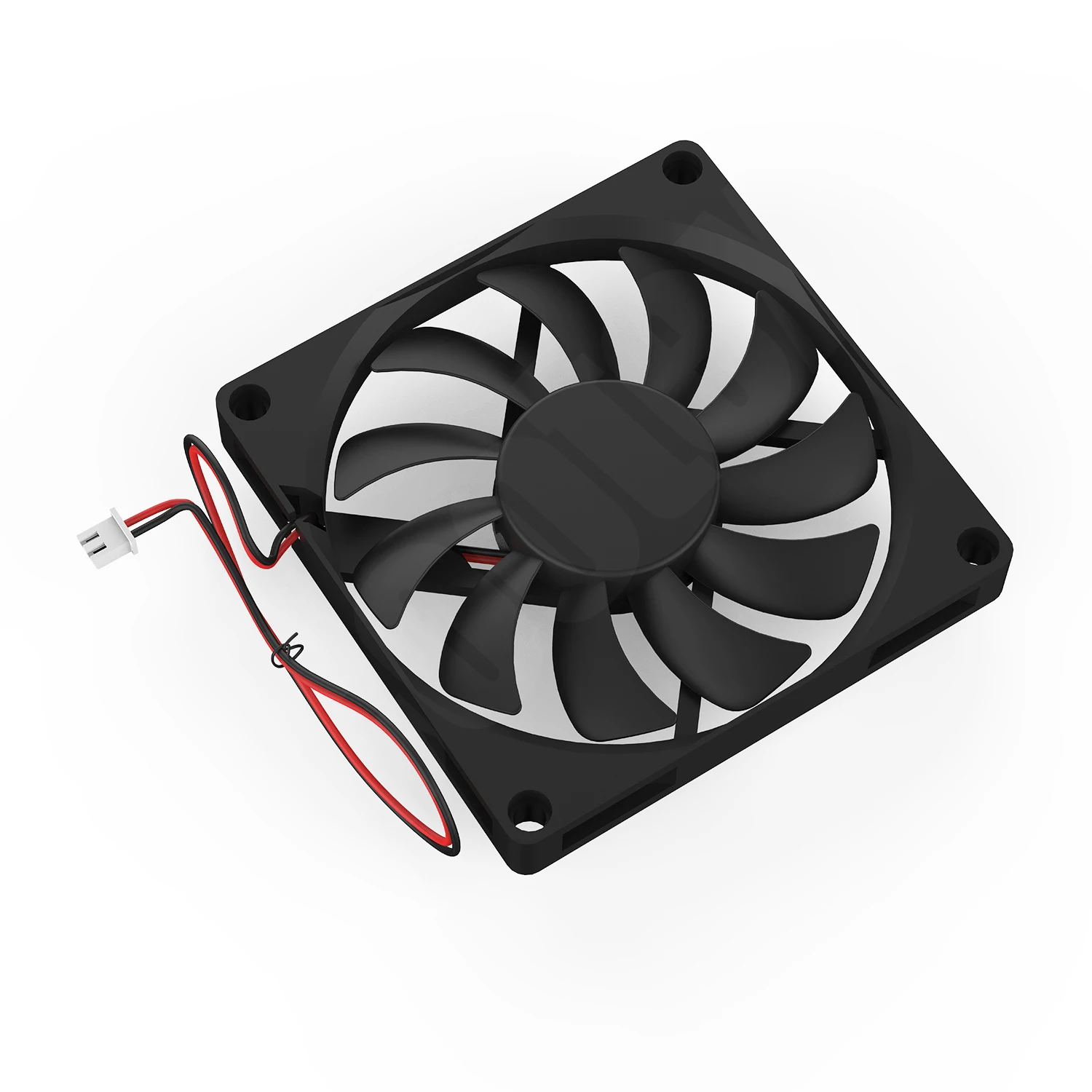 2 Pieces 80mm 5V USB Fan 80cm 80x80x10mm 5V 12V 24V Cooling Cooler Fan Dual Ball Bearing&Sleeve Bearing 8010 Computer Case Fan