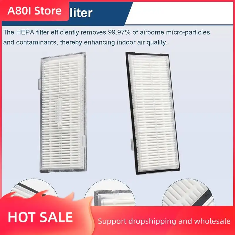 

A80I Accessories Kit For Roborock S8 Pro Ultra Robot Vacuum Roller Brush Self-Main Brush Mop Pad Filter Side Brush Dust Bag