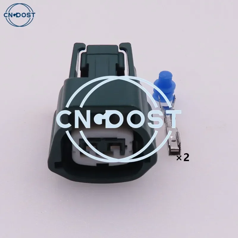 

1 комплект 2-контактного разъема RS 090 Series Auto Socket с контактами и уплотнителями 6189-0775 AC Assembly