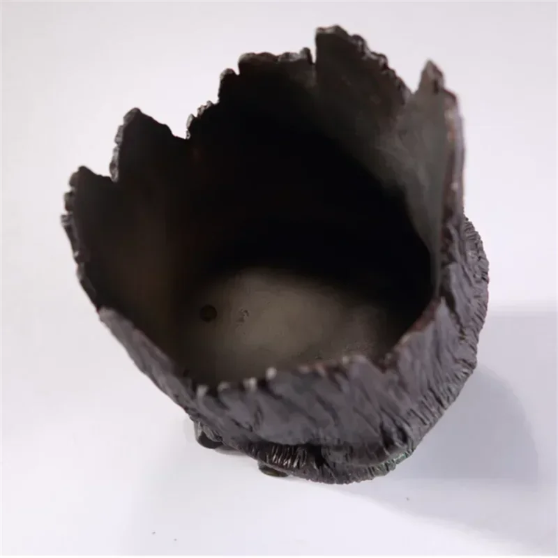 New Gothic Skull Planter Pot Resin Flower Pot Skeleton Vase Home Bar Party Decor Ornament Indoor Outdoor Garden Flower Container