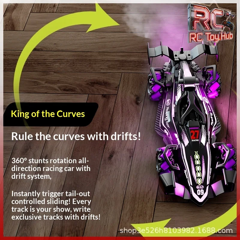 

Радиоуправляемая машинка-перевертыш 4WD с управлением жестами, распылением воды, дрифтом, двусторонним вращением на 360°, высокоскоростная, игрушка-модель, подарок для мальчика