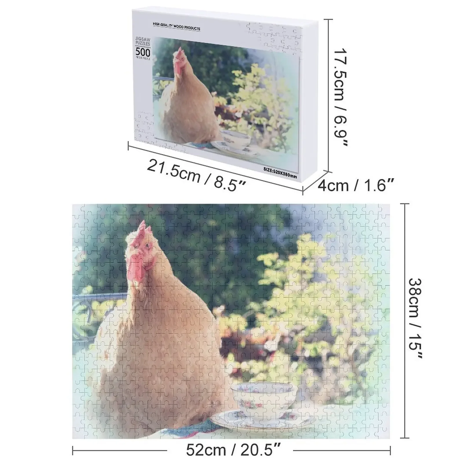 Cochin Chamomile Jigsaw Puzzle Customized Photo Customs With Photo Puzzle