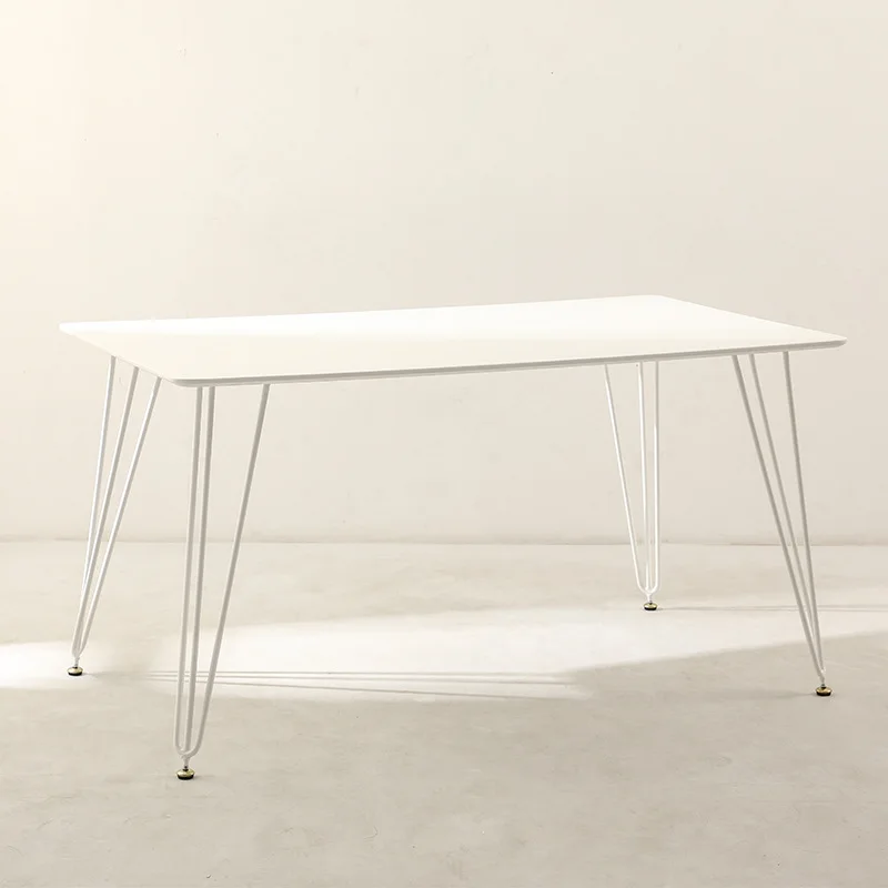 Nordic dining table household simple dining table rectangular modern style dining table