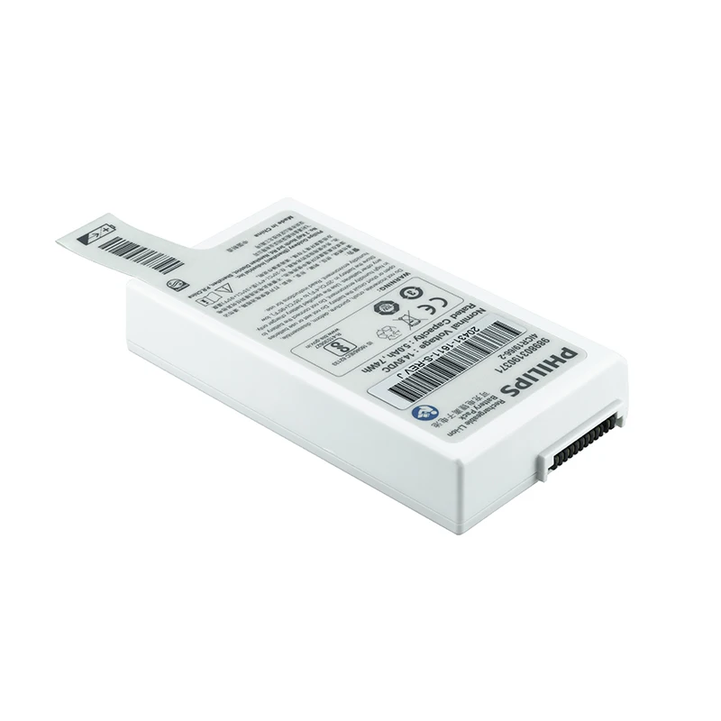 

989803190371 capacity 5000mAh 14.8V li-ion battery suitable for Philips: Efficia DFM100 external defibrillation monitor