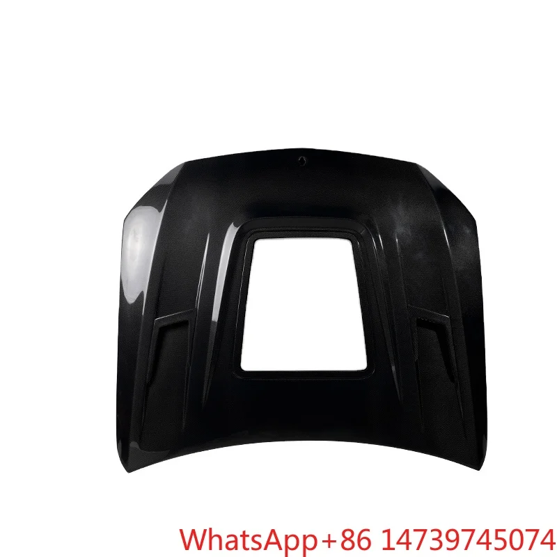 3K Twill Clear Carbon Fiber Front Hood W205 C-Class C63 Exterior Tuning Body PartsCar Parts And Car Kits