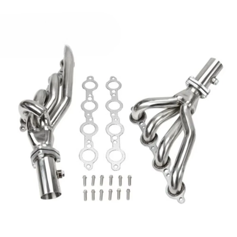 

Car Exhaust Headers Exhaust Manifold Fit for 1982-2004 S10 Blazer LS1 Sonoma Engine Swap Stainless Headers