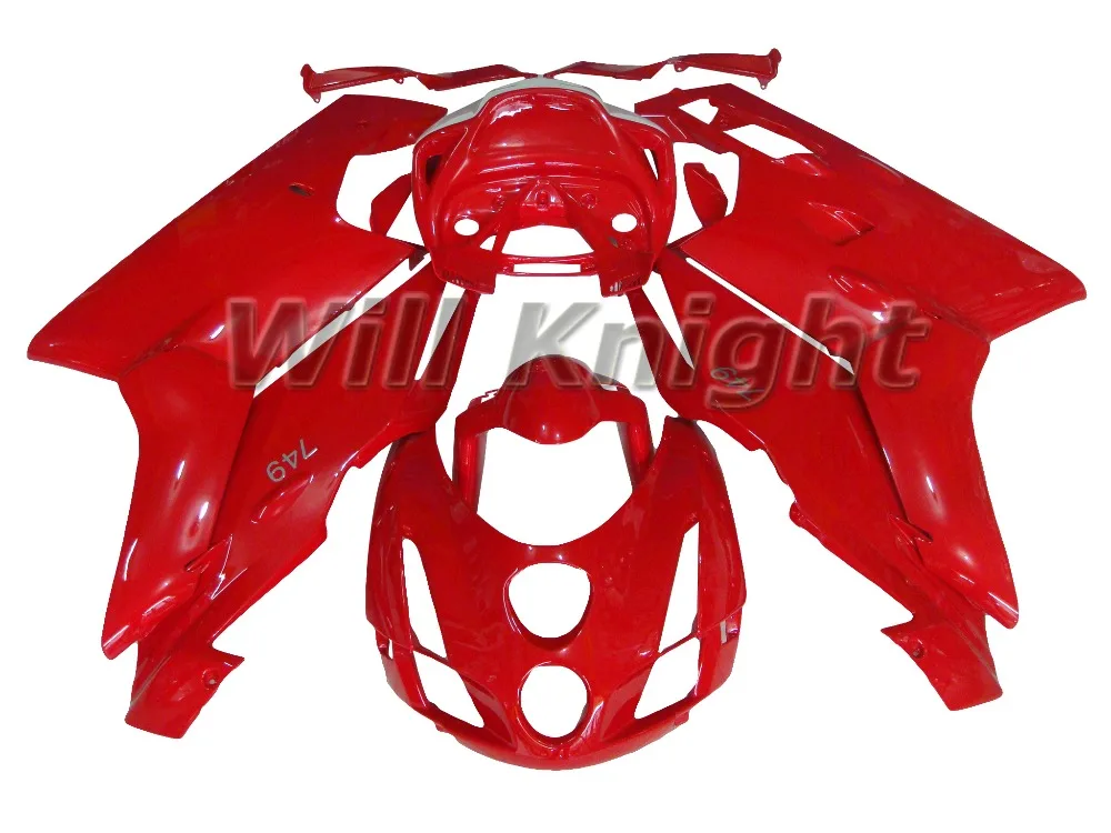 

Intelligent Library Fairings For Ducati 749 999 03 04 Year 2003 2004 ABS Plastic Complete Motorcycle Fairing Kit Red W