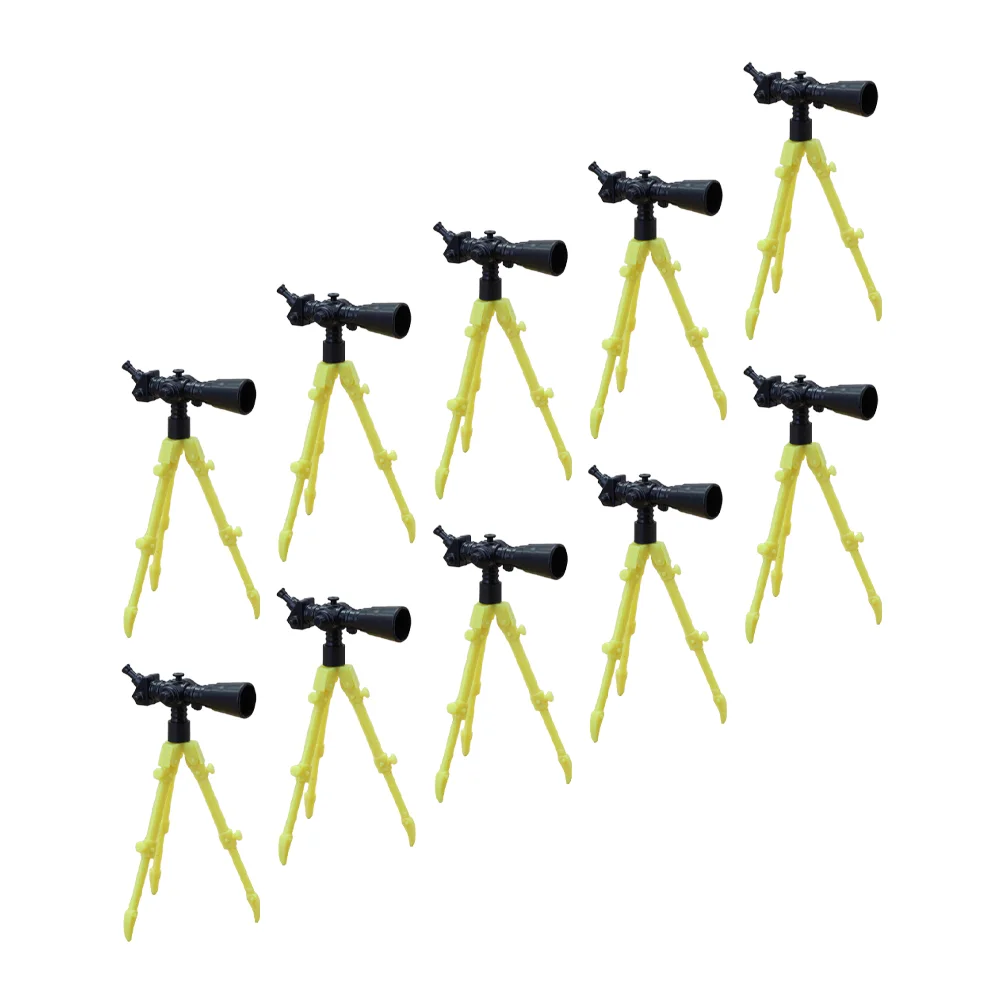 

12 Pcs Mini Telescope Astronomy Dollhouse Miniatures Accessories Small Toy Educational Science Plastic Model Ornament