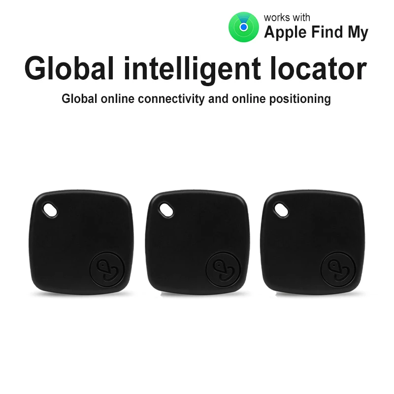 

Smart Tag GPS Tracker For iOS Wireless Bluetooth Key Finder Compatible With Find My APP Anti-Lost Alert Fencing Location Device