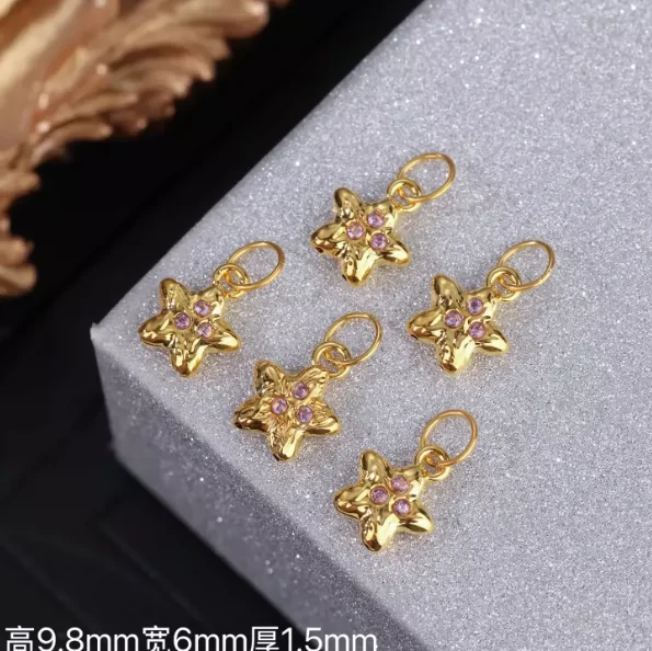 18k gold jewelry pendants karat gold star pendant