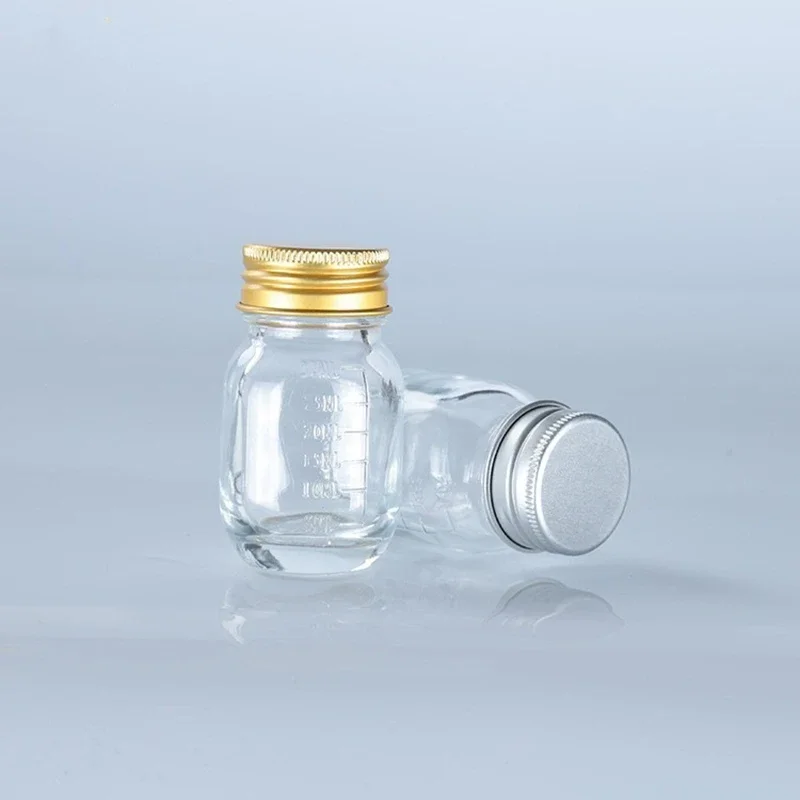 30ml小瓶（蓋付き）、薬瓶、粉末カプセル瓶、ガラス瓶