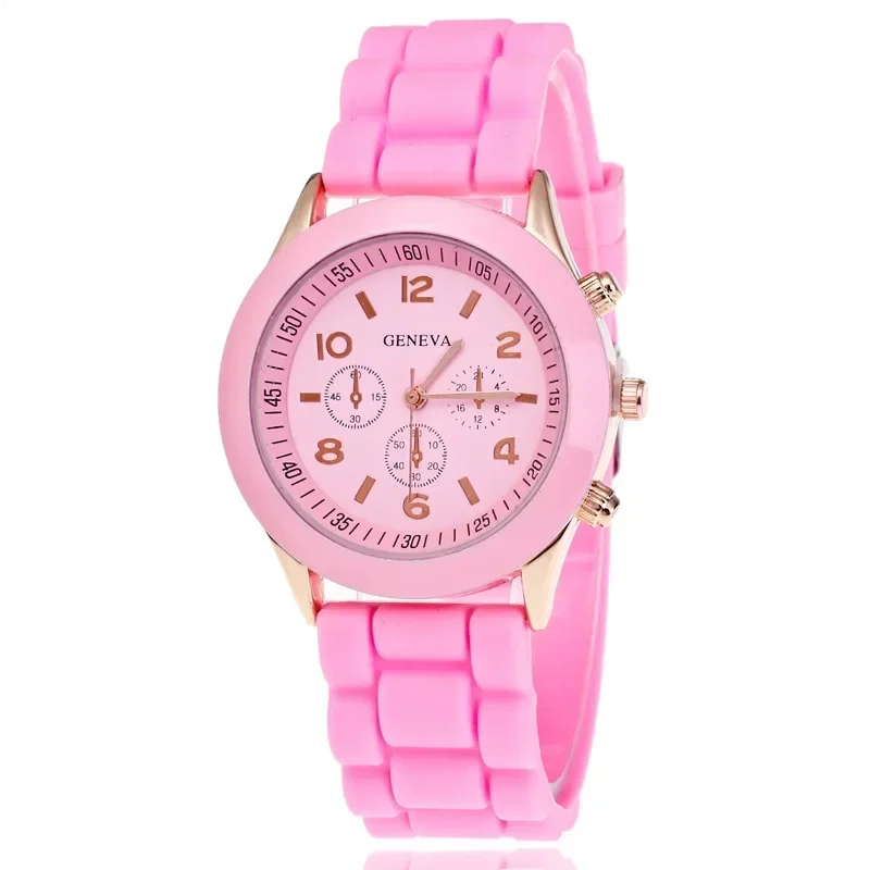 Nouvelle mode femmes montre à Quartz marque de luxe bracelet en Silicone montre-bracelet pour femmes dames montres Reloj Mujer livraison directe