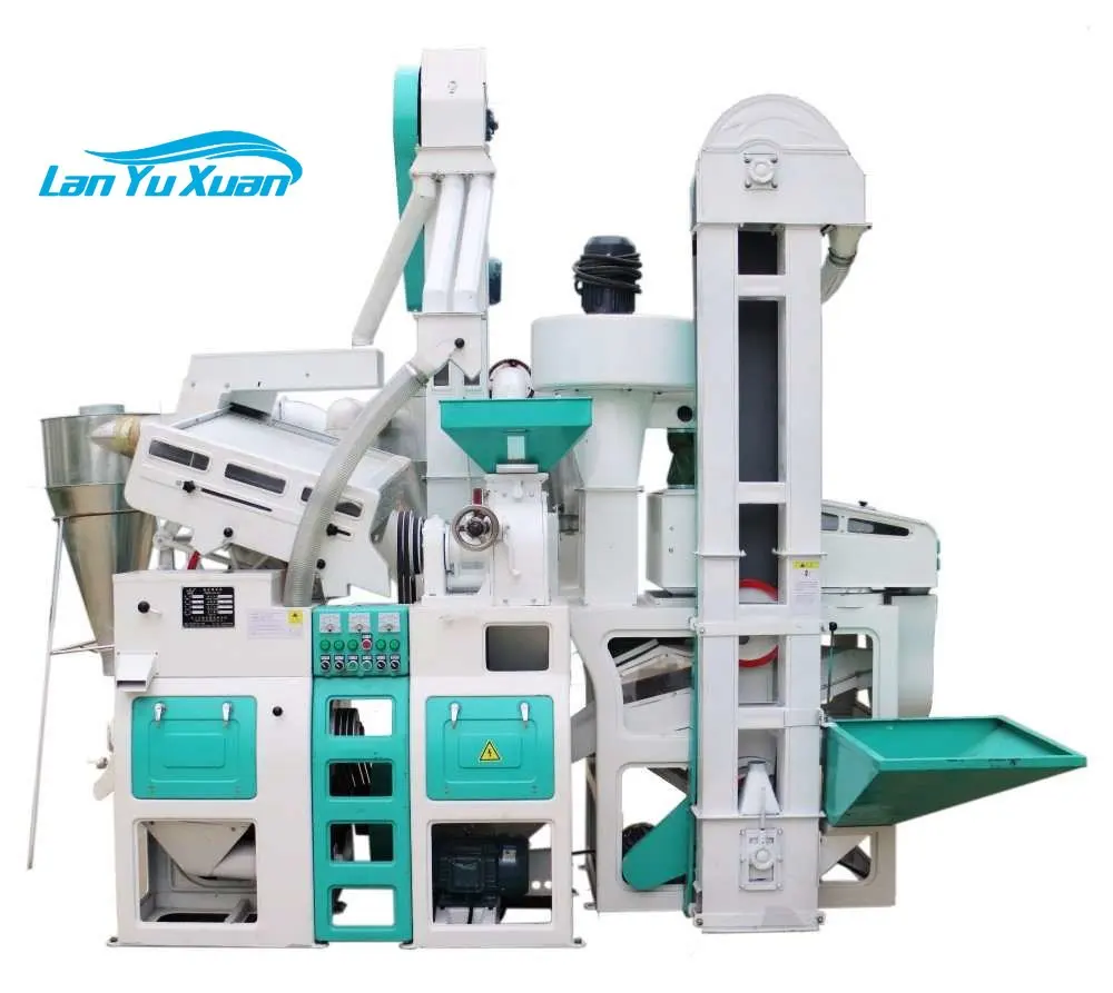 Combine Rice Mill Machine Output 1t Per Hour