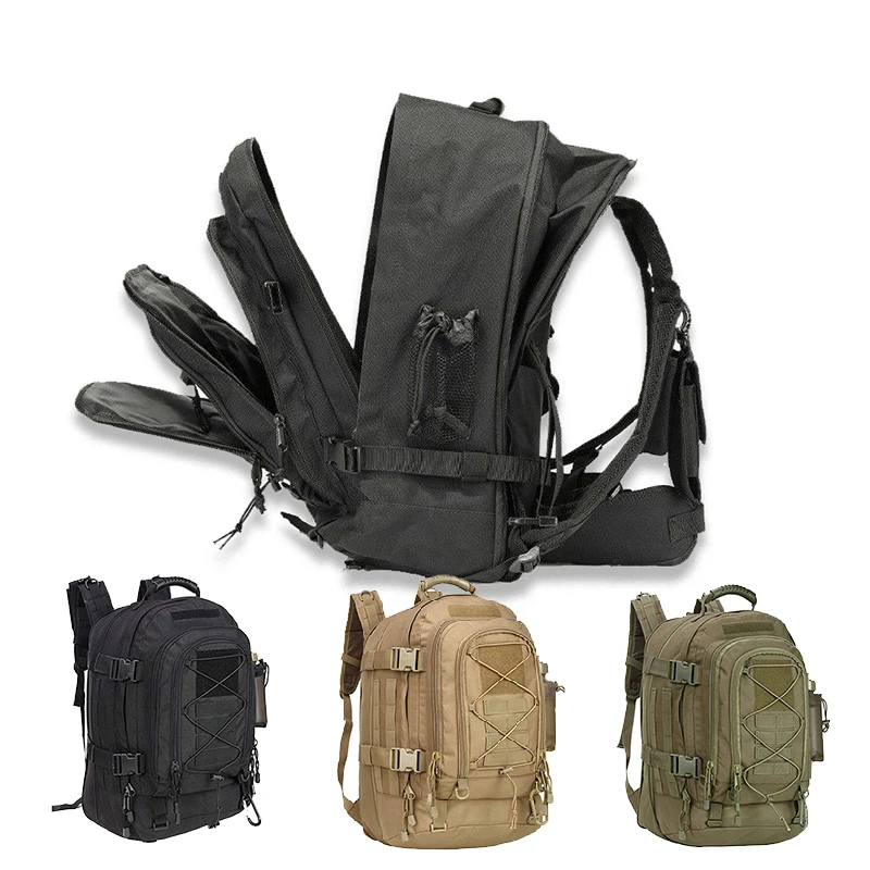 

Outdoor Travel Hiking Backpack Camping Hunting Backpack 60L Military Tactical Backpack Army Molle Assault Backpack