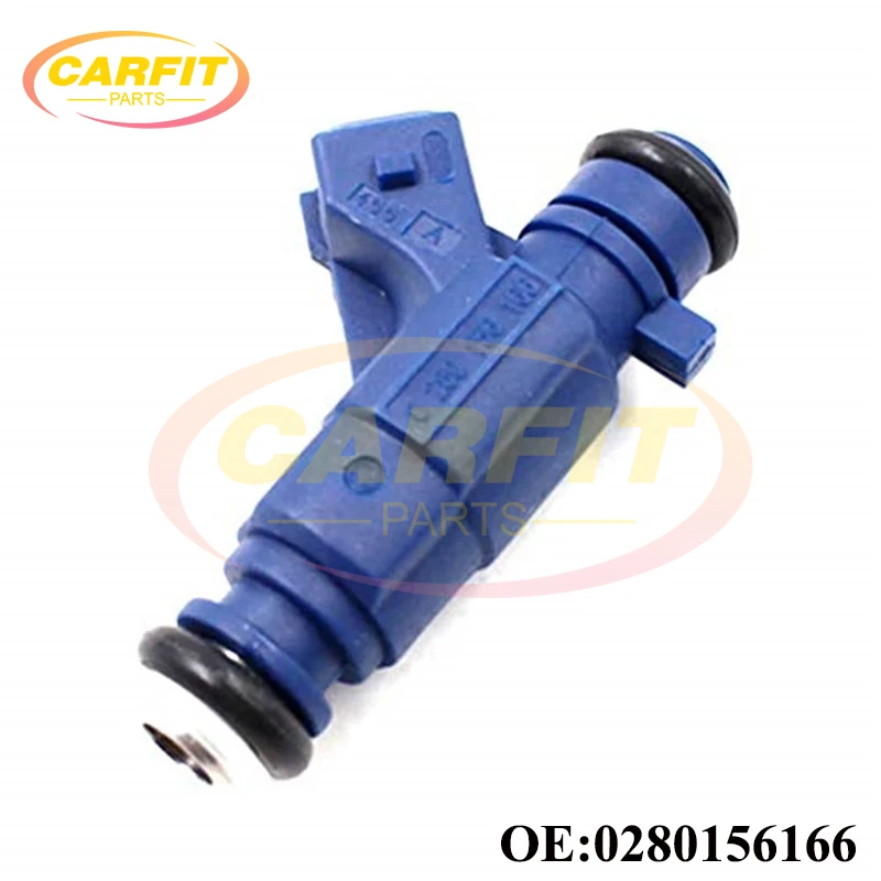 OEM 0280156166 Fuel Injector Nozzle For Mitsubishi Carisma Colt V Lancer VI Mirage Space Star 1.3L For BYD F3 Zotye 5008