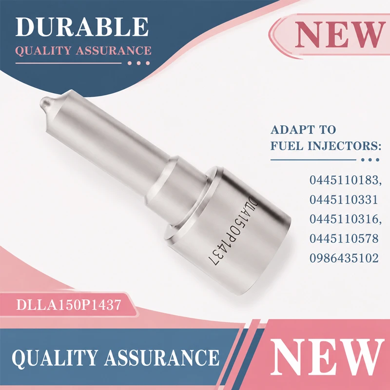 DLLA150P1437 Common Rail Euro III Fuel Spray Nozzle Is Suitable For Injector Model: 0986435102 0445110331 0445110316 LG0142
