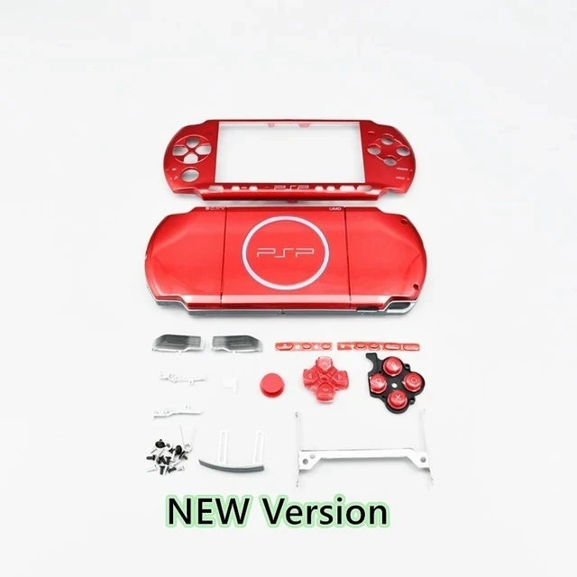 غلاف غلاف كامل مع طقم أزرار ، غلاف وحدة التحكم ، إصدار جديد ، PSP3000 ، PSP ، * ، * ، 095 ، * *
