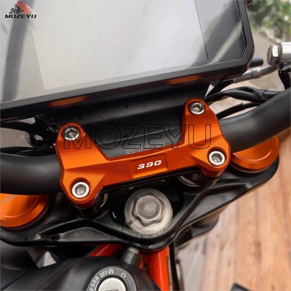 For DUKE 125 200 250 390 DUKE 2006 - 2019 2021 2022 2023 2025 2024 Motorcycle Accessories Handlebar Risers Top Cover Clamp