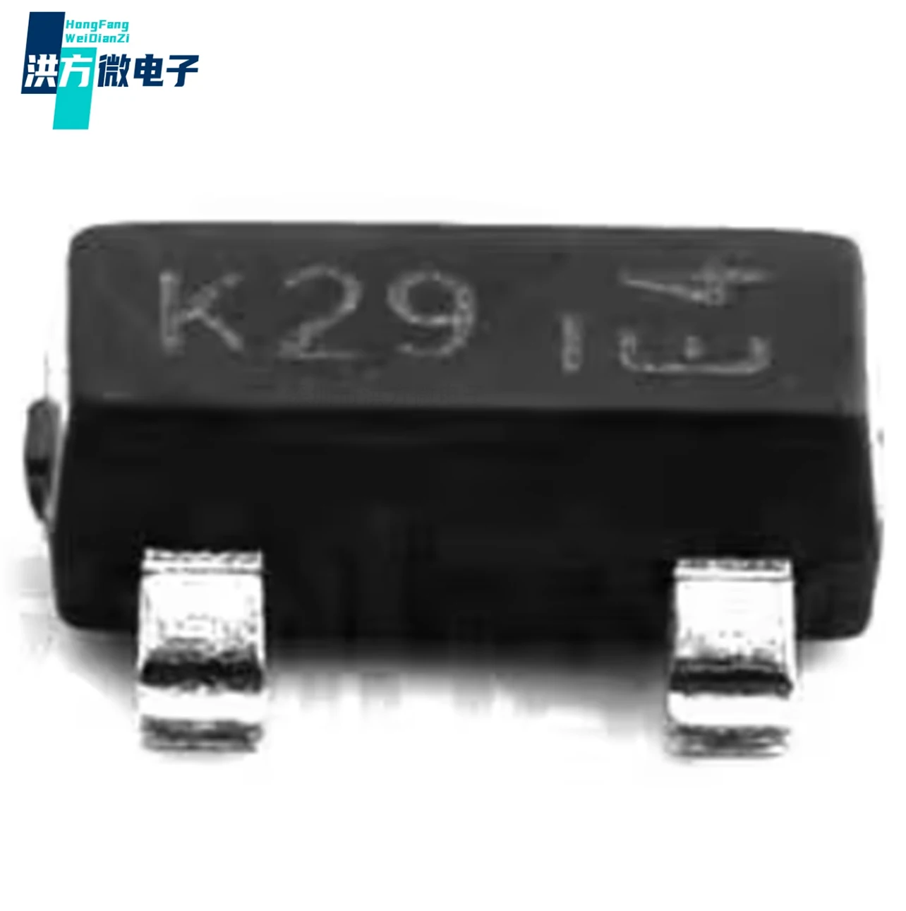 10 stücke/100pcsoriginal mosfet n-kanal BSS127S-7 sot-23 600v 50ma 610mw kennzeichnung k29