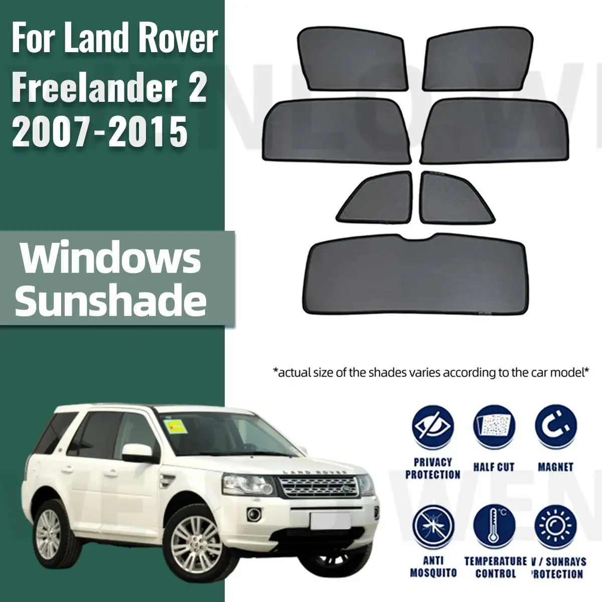 

Солнцезащитный козырек для Land Rover Freelander 2 2007-2015