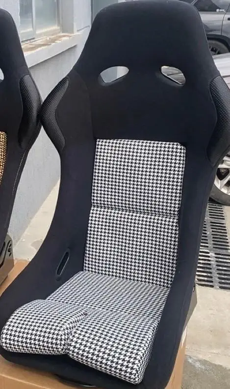 DOS 2026 Factory Supply Sport Car Seat Cover Set Carbon Fiber Bucket Seats For Racing Car SIM Racing Car Seats