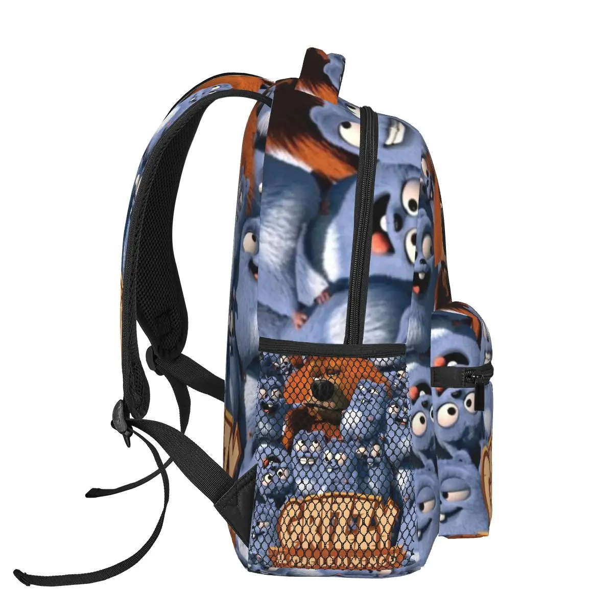 Grizzy And The Lemmings mochilas de personajes de dibujos animados para niños y niñas, mochila escolar para niños, bolsa de hombro para computadora portátil de dibujos animados