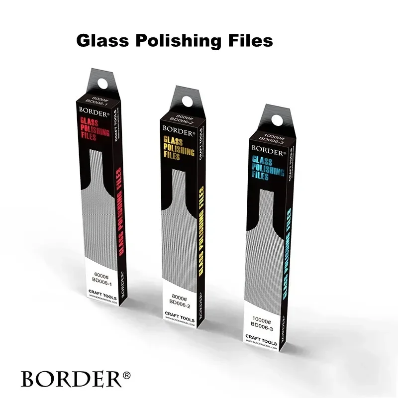 

Border BD006 6000#~10000# Glass Polishing Files Assembly Model Building Tools for Modelling Hobby Making Model DIY