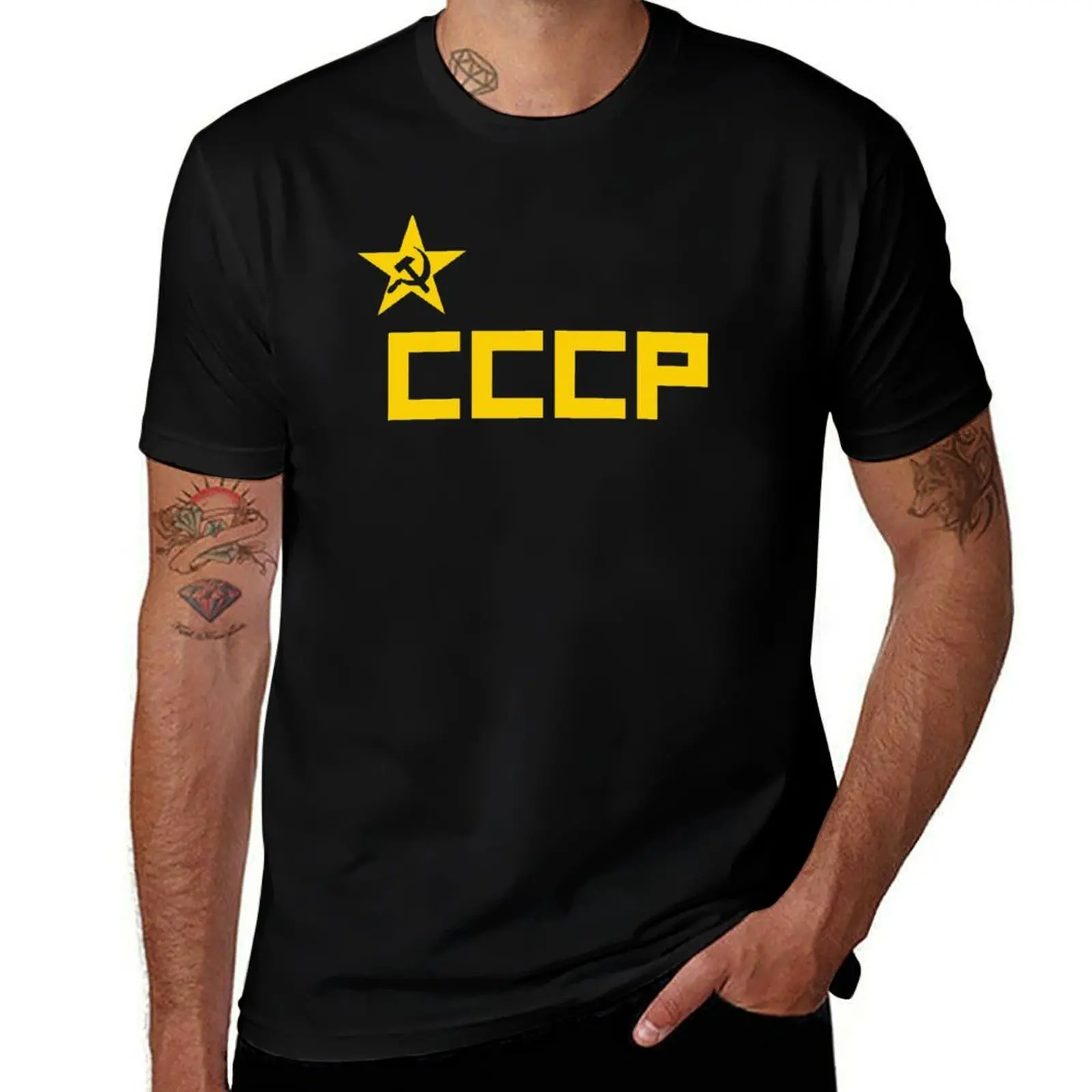 

CCCP Star T-Shirt t shirt for man anime t shirts for man T-Shirt