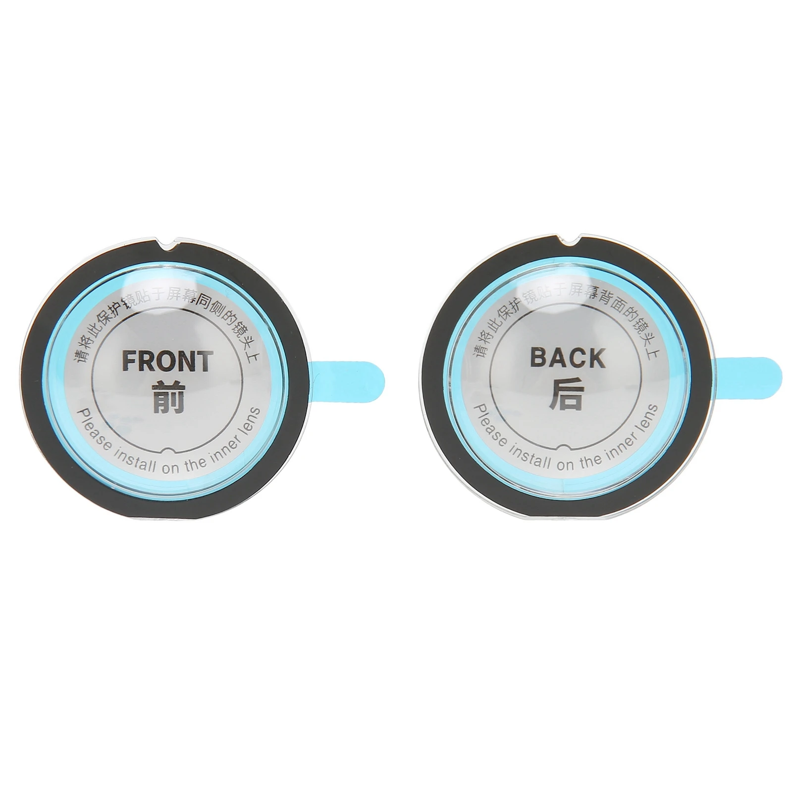 واقي عدسة مزدوج للعدسة رفيع للغاية ومقاوم لبصمات الأصابع ومقاوم للخدش عالي الدقة لملحقات كاميرا الحركة البانورامية