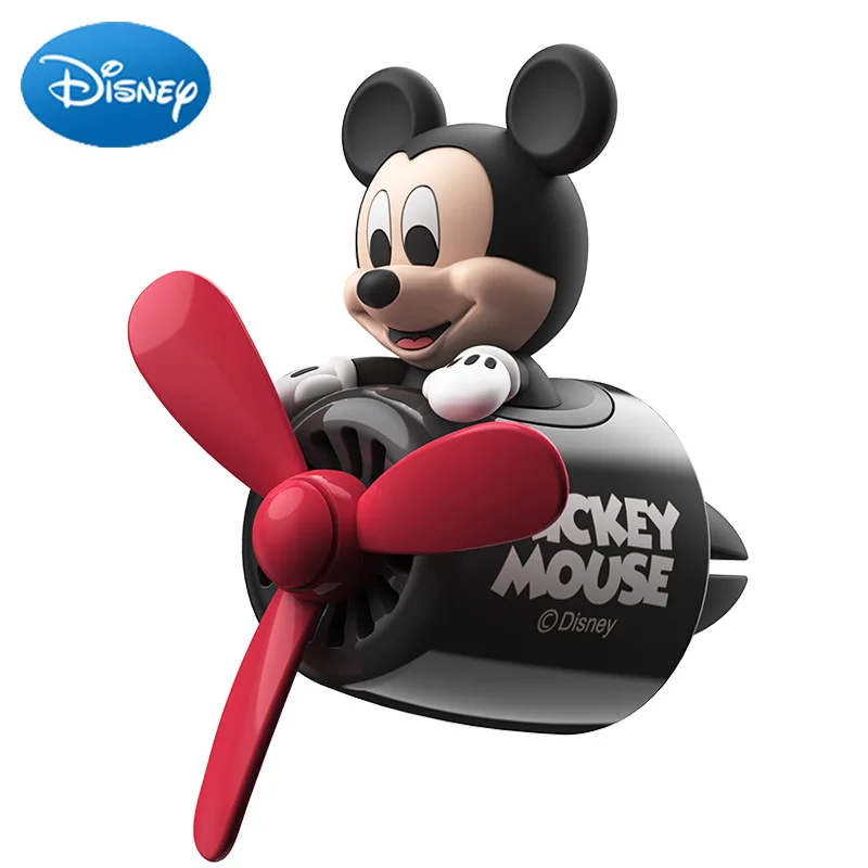 

Disney Mickey Mouse Air Freshener Car Perfum Kawaii Propeller Outlet Vent Fresheners Perfume Suitable for Car InteriorDecoration