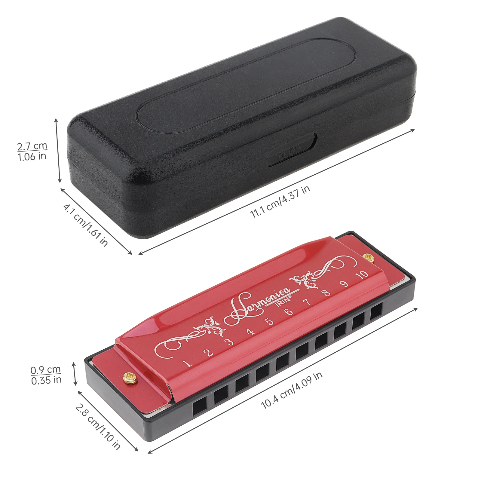 Harmonika Blues 10 Lubang 10 N - Harmonica 10 Hole ulasan dan harga
