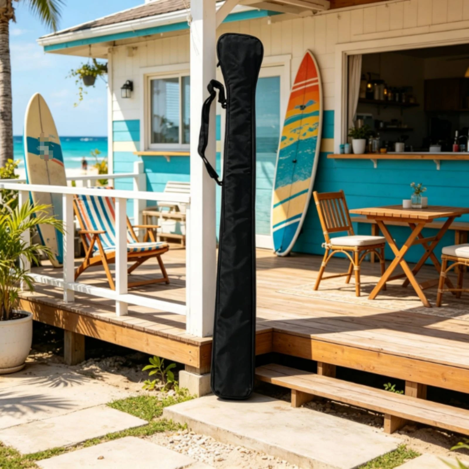 black-paddle-bag-full-length-zipper-long-paddle-bag