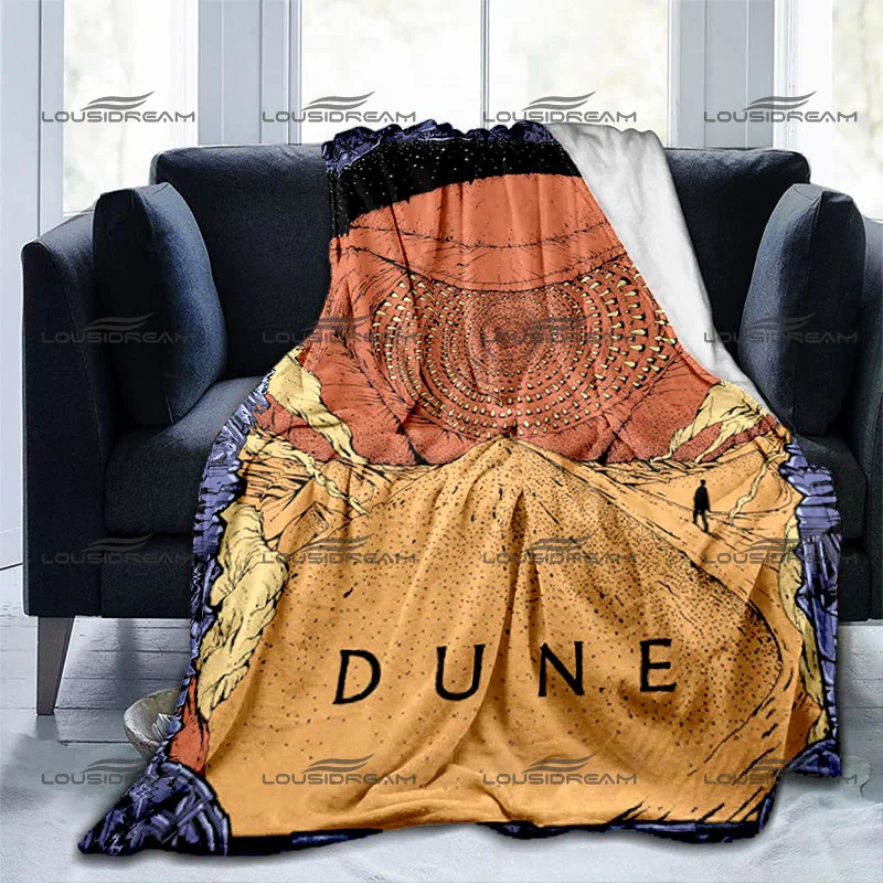 Popular Science Fiction Movie Blanket Dune Element Blanket Air Conditioning Quilt Portable Home Travel Office Blanket