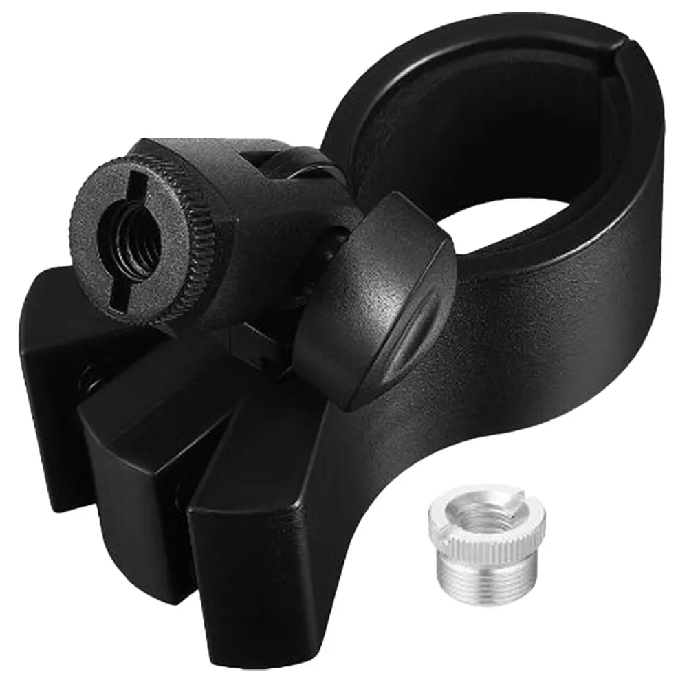 

for Mic Stand Microphone Shock Mount Adjustable Angle Clip Clamp Arm Detachable