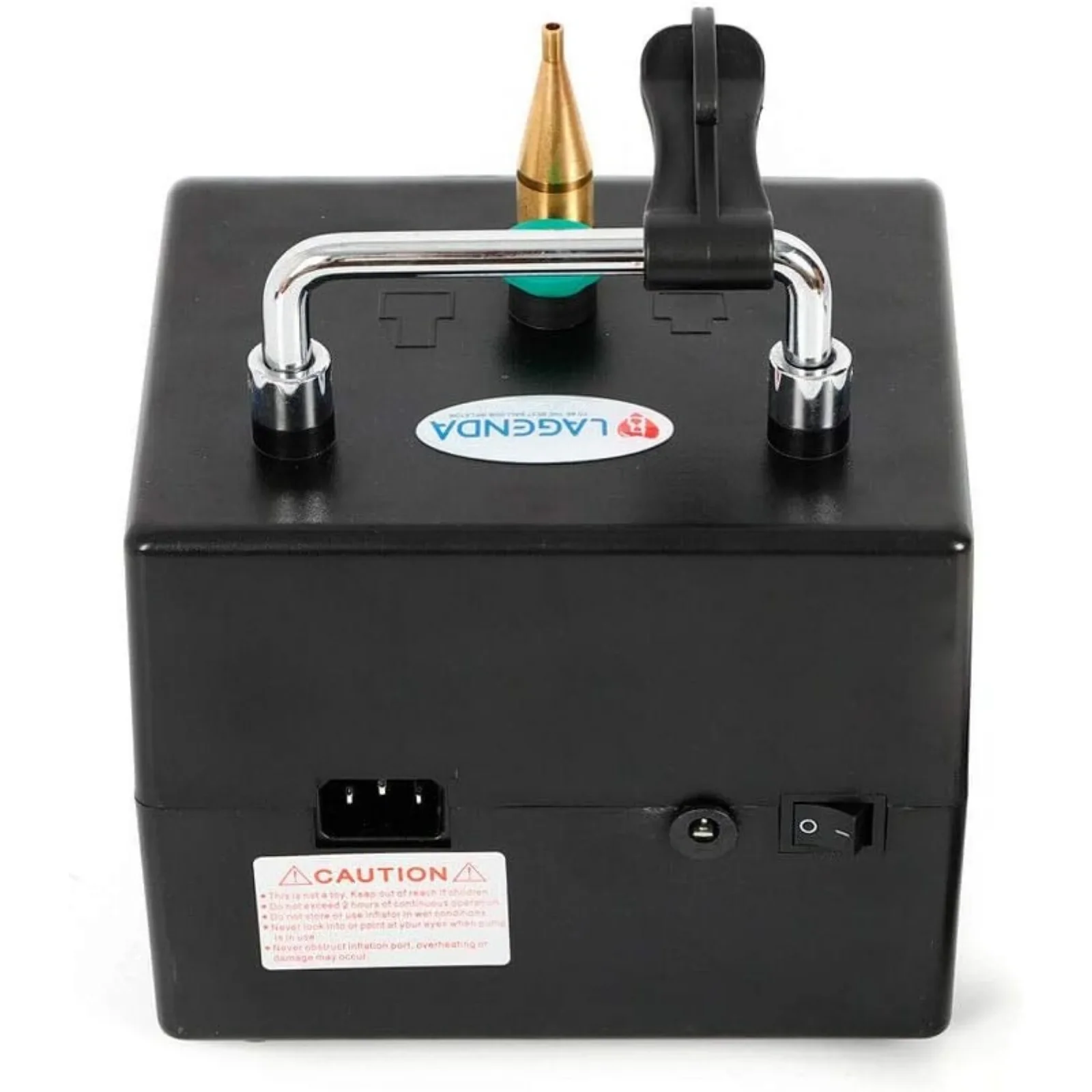 BYMAOCAR Portable Electric Balloon Inflator Air Pump Blower Air Balloon Pump w/Timer Battery for Party Events Decoration 110V