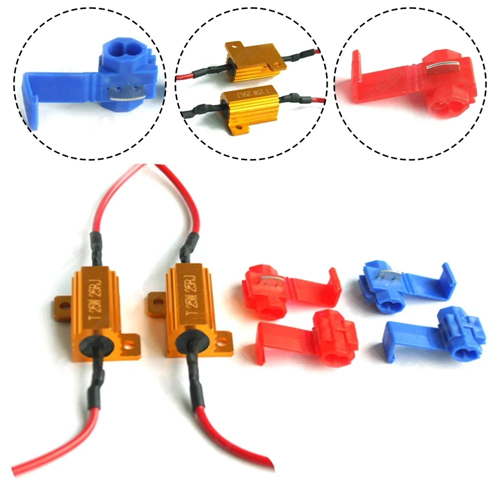 

W Ohm Quick Installation LED Turn Signal Light Stable Performance Car Canbus Load Resistors LED Turn Signal Lights
