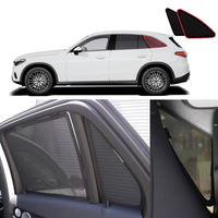 For Mercedes Benz GLC SUV X254 2023 2024 2025 Magnetic Car Sunshade Front Windshield Curtain Rear Side Window Sun Shade Visor
