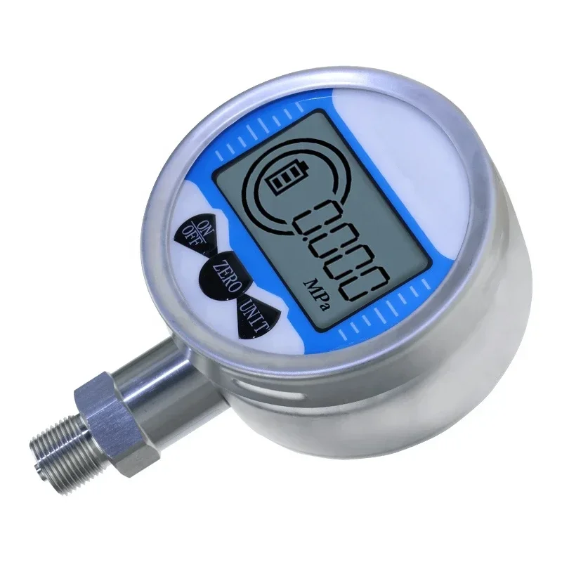 

G1/4 Vacuum Pressure 600bar Hydraulic Digital Manometer Meter Gas Air Water Fuel Oil Gauge