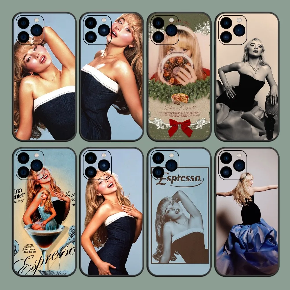 Singer Sabrina Carpenter Espresso Phone Case For iPhone 8 11 12 13 14 15 Mini X XR XS PRO MAX Plus Shell