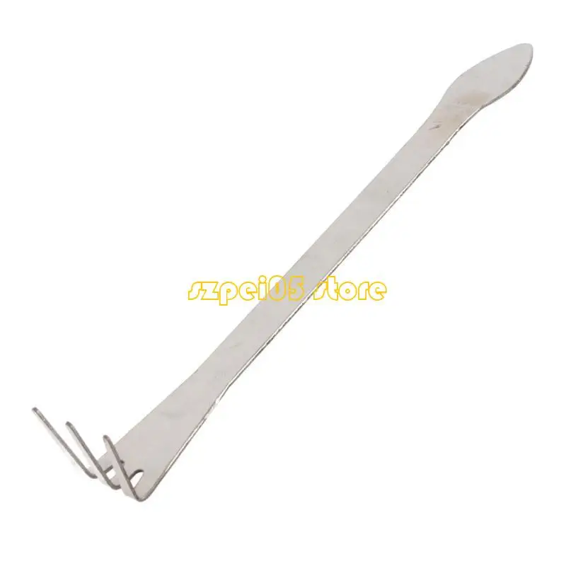 45BE Steel Bonsai Rakes Soil Loosening Tool Ergonomic Tool for Easy Soil Management