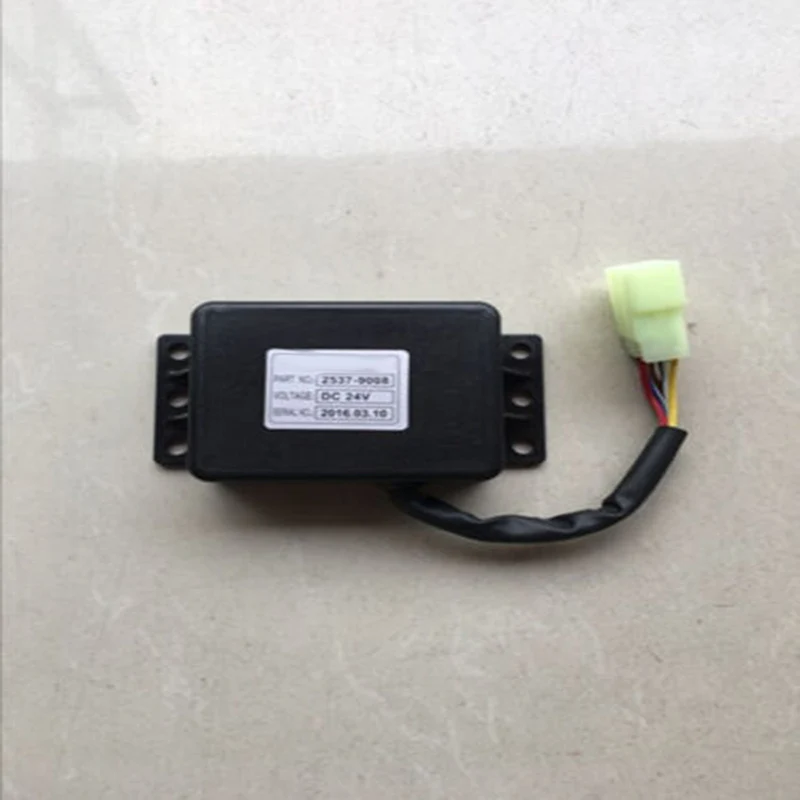 

SINOCMP 1 PCS New 2537-9008 Timer Relay For Daewood DH220-5 DH220-7 DH215-7 Excavator parts