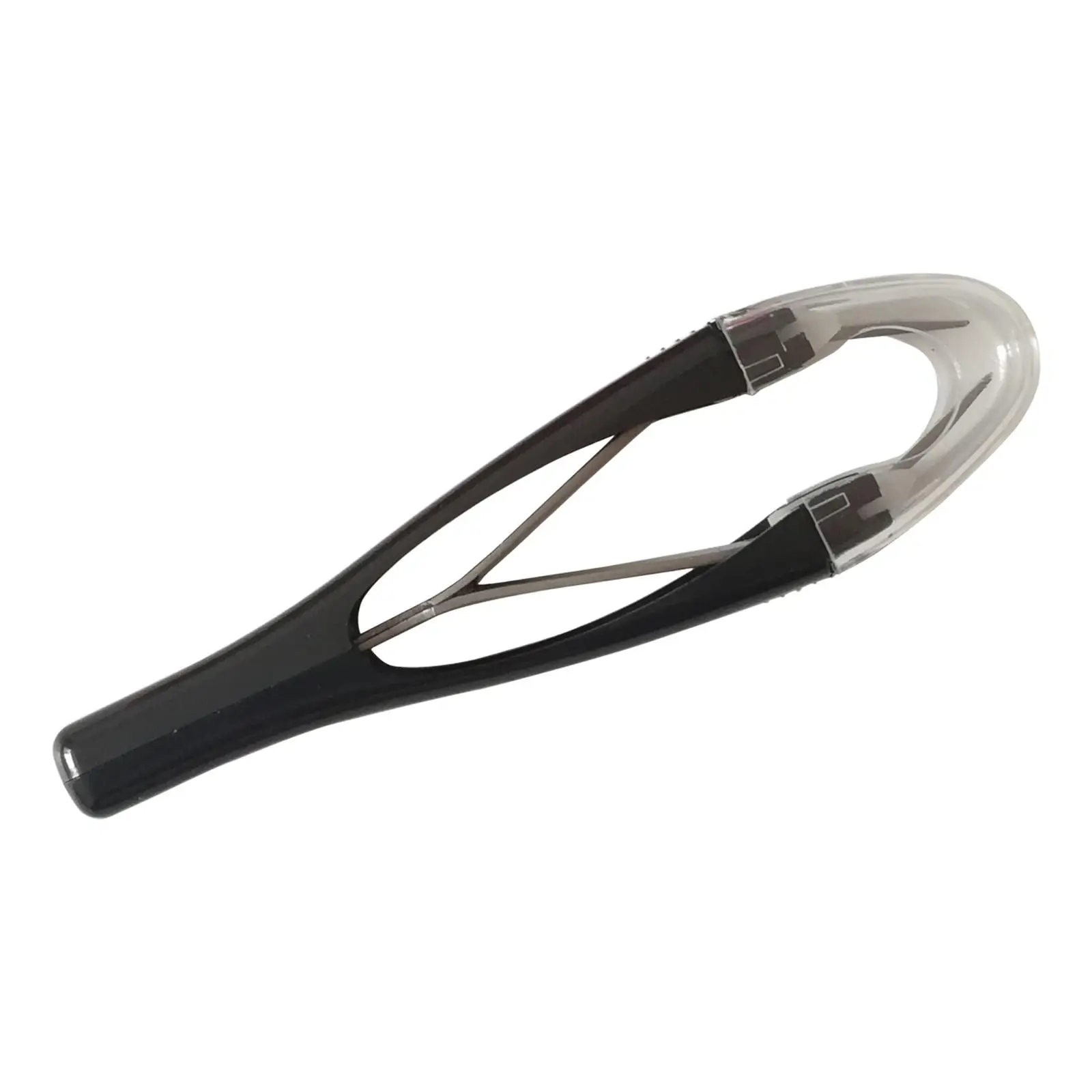 斜め眉毛ピンセット眉毛除去クリッププロフェッショナルステンレス鋼メイクアップツール顔の毛抜きとまつげエクステンション用